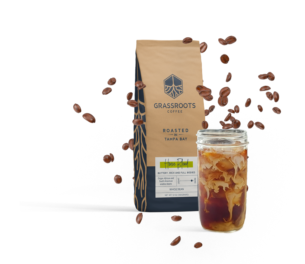 12oz Cold Clear Cups - Grassroots Coffee Roasters